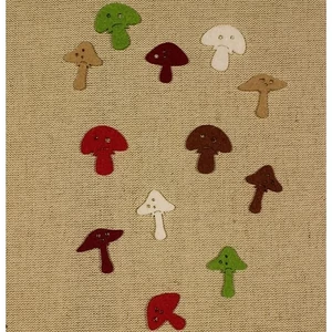 Filcfigura - Mini Fa gomba vegyes (12db/cs)