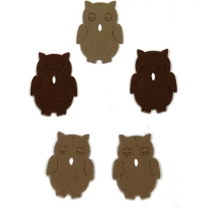 Filcfigura - bagoly kb. 6cm- 5db csomag
