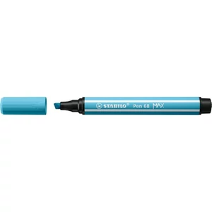 Filctoll 1-5mm Stabilo vágott hegy, Pen 68 MAX, azúrkék TST76857