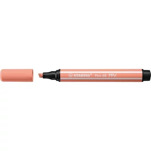 Filctoll 1-5mm Stabilo vágott hegy, Pen 68 MAX, barack TST76826