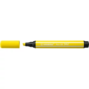 Filctoll 1-5mm Stabilo vágott hegy, Pen 68 MAX, citromsárga TST76824