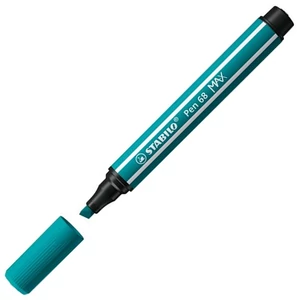Filctoll 1-5mm Stabilo vágott hegy, Pen 68 MAX, türkizkék TST76851