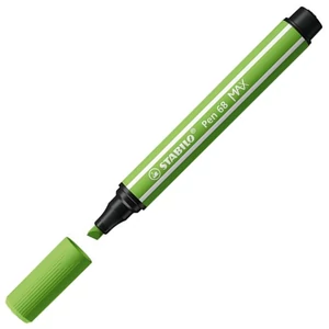 Filctoll 1-5mm Stabilo vágott hegy, Pen 68 MAX, világoszöld TST76833