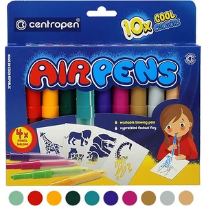 Filctoll 10 készlet Blo Pens fújós textil filctoll - COOL Colours marker, filctoll 10+4 Blo Pens készlet