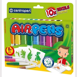 Filctoll 10 készlet Blo Pens fújós textil filctoll - STANDARD Colours marker, filctoll 10+8 Blo Pens készlet