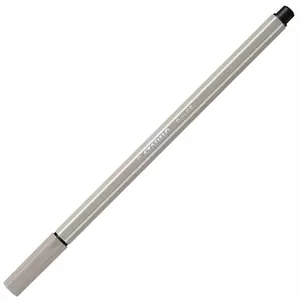 Filctoll 1mm Stabilo Pen 68, melegszürke 