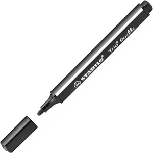 Filctoll fekete Stabilo Trio Scribbi 1,5-2mm-es rugós hegyű Írószerek STABILO 368/946