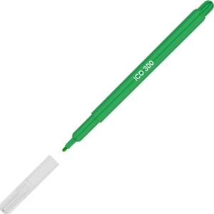 Filctoll ICO 300 zöld 1mm vízbázisú filctoll marker, filctoll gyerekeknek