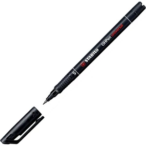 Alkoholos marker Stabilo OHP S 0,4mm tűhegyű fekete Írószerek STABILO 841/46