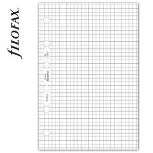 Filofax határidőnapló pótlap Jegyzettömb négyzethálós fehér papír kalendárium naptárbetét