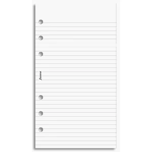 Filofax határidőnapló pótlap Jegyzettömb vonalas fehér kalendárium naptárbetét