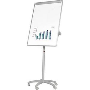 Flipchart fehértábla Victoria 70x100 mágneses felületű, mobil kerekes Prezentáció VICTORIA EA4806175