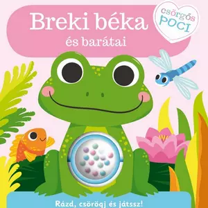 Foglalkoztató könyv Csörgős poci - Breki béka és barátai Napraforgó könyvek