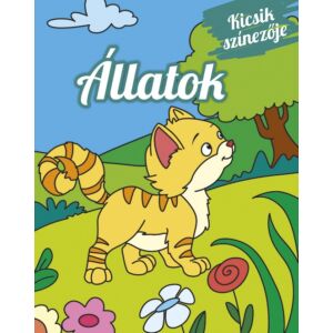 Foglalkoztató füzet kifestő Kicsik színezője - Állatok Napraforgó könyvek