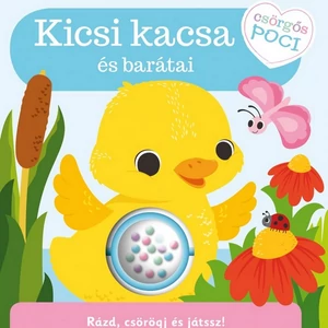 Foglalkoztató könyv Csörgős poci - Kicsi kacsa és barátai Napraforgó könyvek