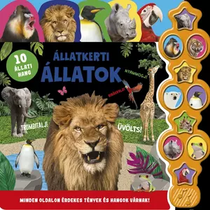 Foglalkoztató hangoskönyv Hallgasd meg a hangomat! - Állatkerti állatok - Napraforgó könyvek