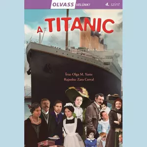 Foglalkoztató könyv Olvass velünk!(4)-A Titanic Napraforgó könyvek