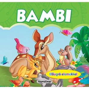 Foglalkoztató MINI POP-UP Bambi Napraforgó könyvek