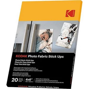 Fotópapír tintasugaras 10x15cm öntapadós újra Kodak ragasztható Photo Fabric Stick Ups