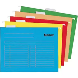 Függőmappa Fornax 33-V Függőmappa A4, karton Bluering®, piros 1db/csomag