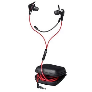 Fülhallgató mikrofonnal gaming TRUST GXT408 Cobra fekete-piros