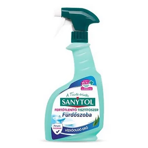 Fürdőszobai felülettisztító-és fertőtlenítő spray 500ml SANYTOL