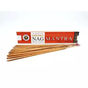 Füstölő Golden Nag Mantra 15db/cs