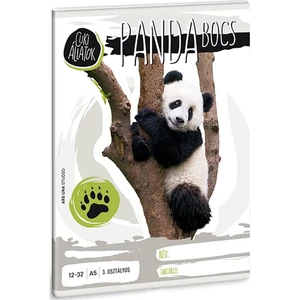 Füzet 12-32 A5 vonalas Ars Una cuki panda 21' 53603494 3.osztályos prémium minőségű fü
