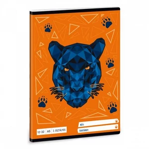 Füzet 12-32 A5 vonalas Ars Una Black Panther (5082) 21 53603494 3.osztályos prémium minőségű fü