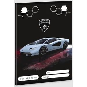 Füzet 12-32 A5 vonalas Ars Una Lamborghini (5254) 23 53603494 3.osztályos prémium minőségű fü