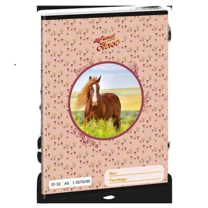 Füzet 12-32 A5 vonalas Ars Una My Sweet Horse (5358) 24 ló 53603494 3.osztályos prémium minőségű fü