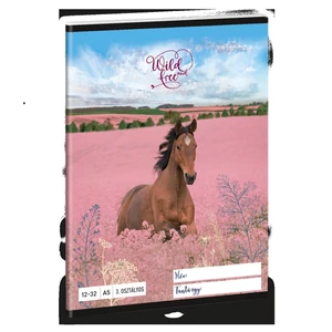 Füzet 12-32 A5 vonalas Ars Una Wild and Free (5359) 24 LÓ 53603593 3.osztályos 32lap prémium füzet