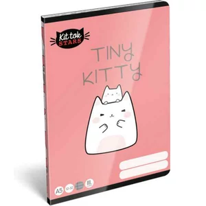Füzet 12-32 A5 vonalas Lizzy Lollipop Kittok Catto 3.osztályos füzet