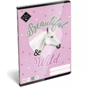 Füzet 12-32 A5 vonalas Lizzy Wild Beauty Purple 3.osztályos füzet