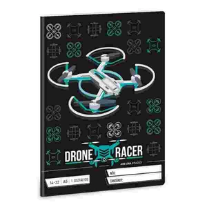 Füzet 14-32 A5 vonalas Ars Una Drone Racer (5131.) 22 53581310 1. osztályos füzet prémium