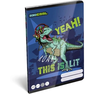 Füzet 14-32 A5 vonalas Lizzy Dino Cool Dino Roar 1. osztályos füzet