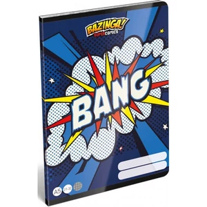 Füzet 27-32 A5 kockás Lizzy Supercomics Bazinga Lizzy kollekció