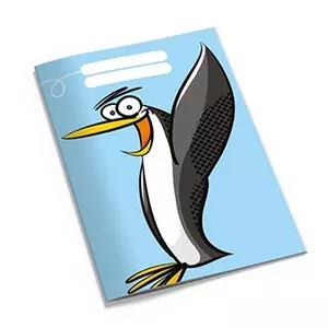 Füzet 21-32 A5 vonalas pd tengernyi tudás, pingvin 