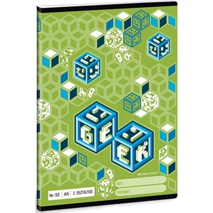 Füzet 16-32 A5 vonalas Ars Una Geek (5065) 21 53593498 2.osztályos füzet prémium minős