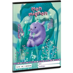 Füzet 16-32 A5 Vonalas Ars Una Mon Mignon (5447) 25 53593498 2.osztályos prémium minőség
