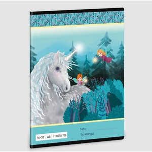 Füzet 16-32 A5 vonalas Ars Una Stardust (5258) 23 unikornis 53593498 2.osztályos prémium minőség