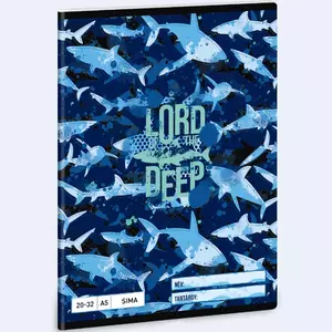 Füzet 20-32 A5 sima Ars Una Lord of the Deep cápa (5337) 24 Várható beérkezés: 2024.06.15