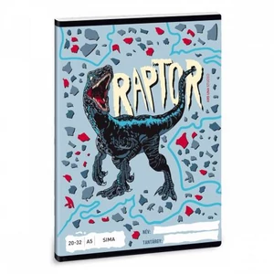 Füzet 20-32 A5 sima Ars Una Raptor (5087) 21 53610874 prémium minőségű füzet