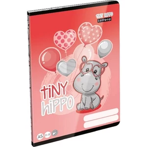 Füzet 20-32 A5 sima Lizzy Lollipop Tiny Hippo Lizzy kollekció