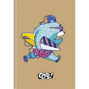 Füzet 27-32 A5 kockás 96lapos Student