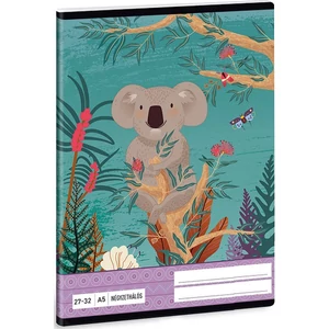 Füzet 27-32 A5 kockás Ars Una Kirra Koala (5044) 21 53630445 prémium füzet négyzethálós