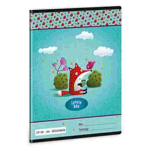 Füzet 27-32 A5 kockás Ars Una Lovely Day (5130) 22 53631305 prémium füzet négyzethálós