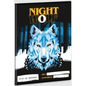 Füzet 27-32 A5 kockás Ars Una Nightwolf (5257) 23 