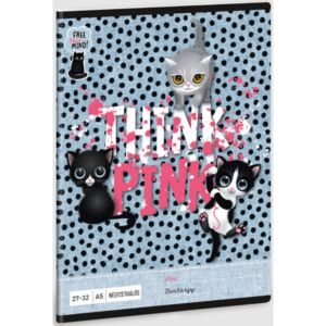 Füzet 27-32 A5 kockás Ars Una Think-Pink (5285) 23 