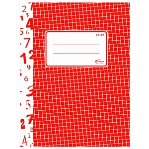 Füzet 27-32 A5 kockás 32lapos Bluering